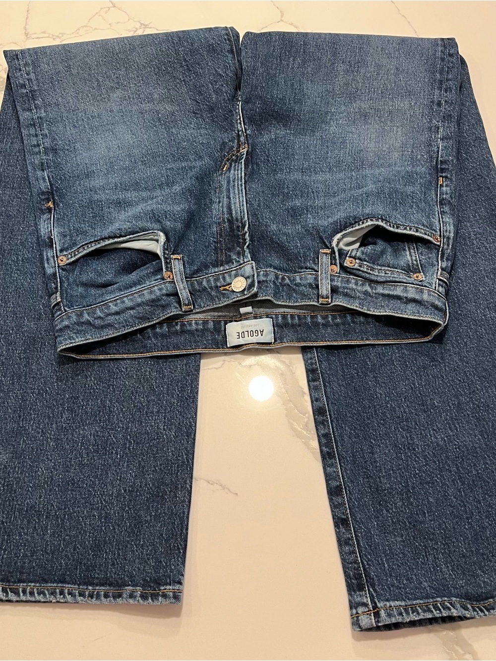 AGOLDE Women’s Harper Straight Leg Jeans (TEMPO) - Size 29 - Picture 10 of 16